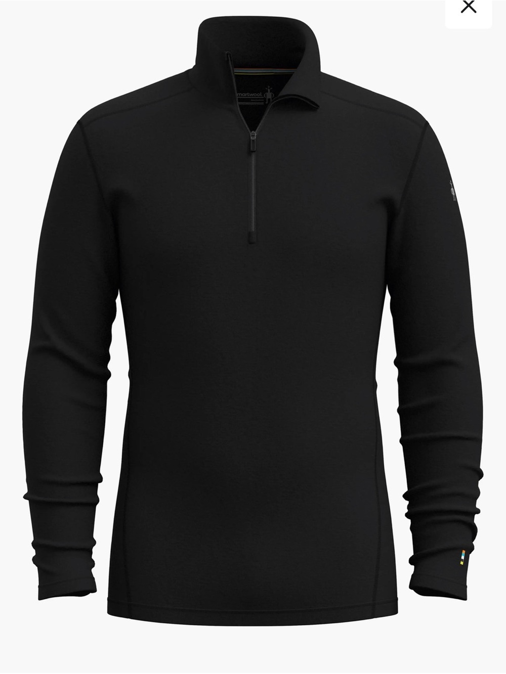 Smartwool Classic Thermal Merino Base Layer Quarter Zip Pullover
